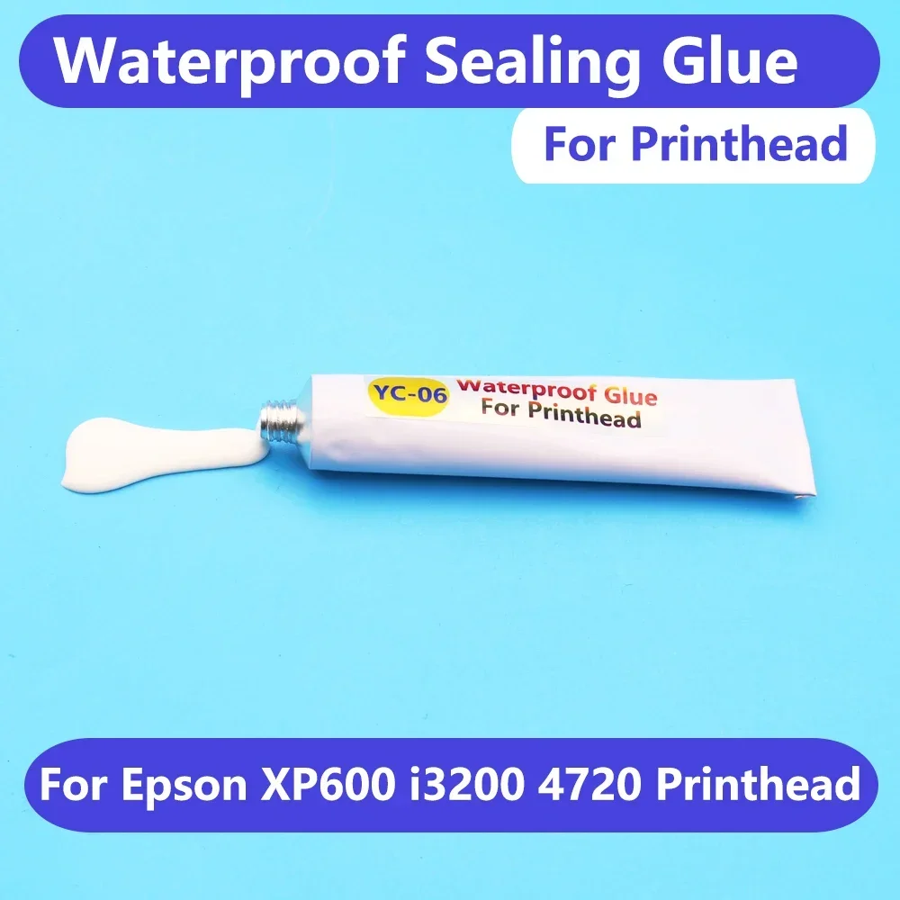 Pegamento para cabezal de impresora, sello impermeable para cabezal de impresión, pegamento de sellado para Epson XP600 i3200 4720 DTF DTG UV, previene tinta líquida