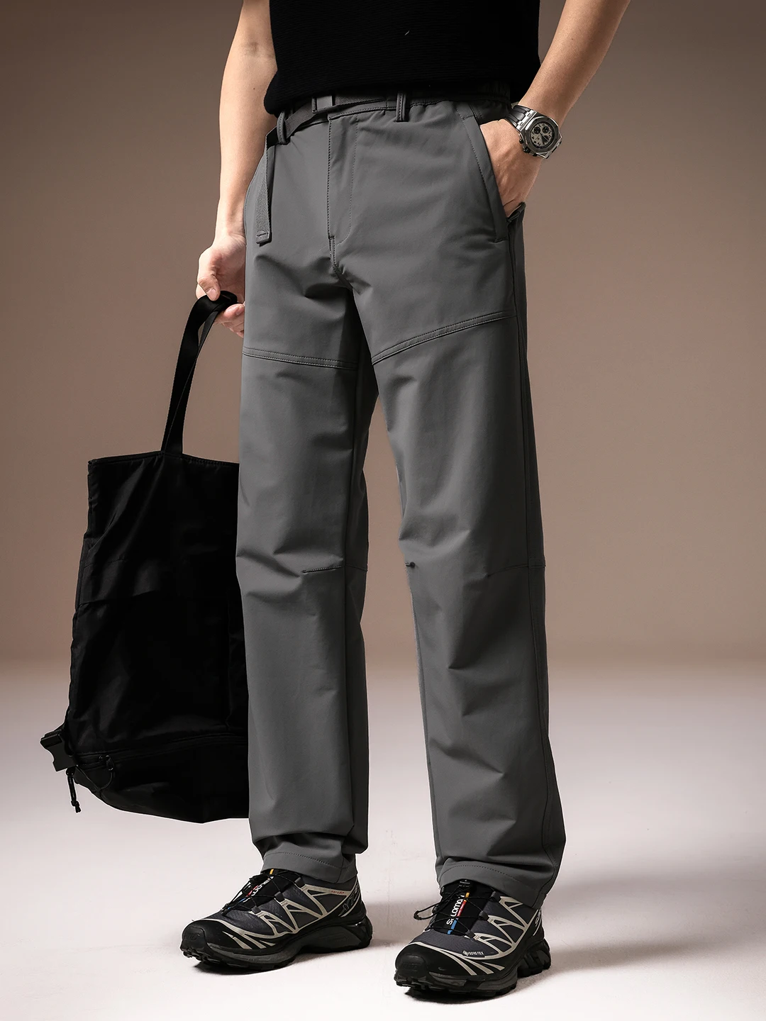 

High-End American Sle Outdoor Climbing Workwear Trousers Men's Spring Summer Qui Dry Sport Wear Resistant Casual Straight...