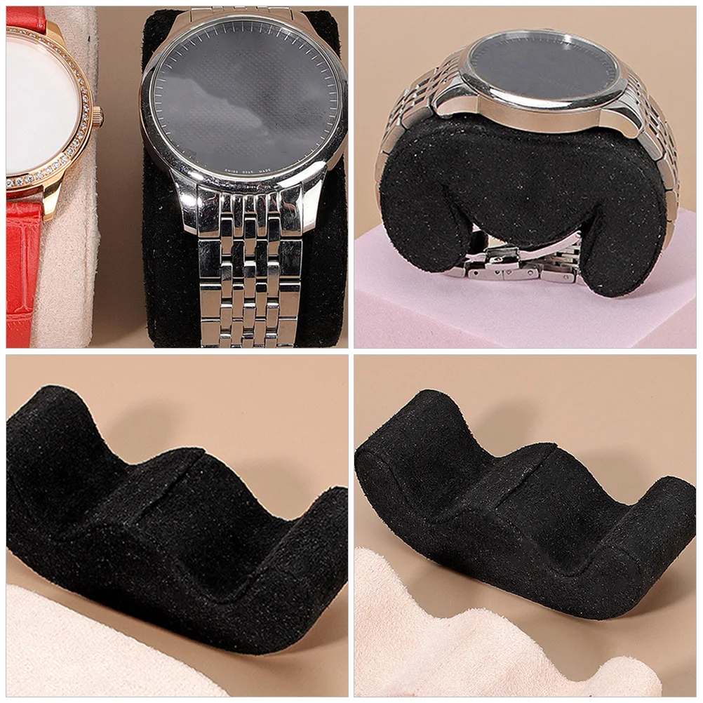 Display Stand Watch Pillow Man Jewellery Wedding Band Fleece Pillows Cushion