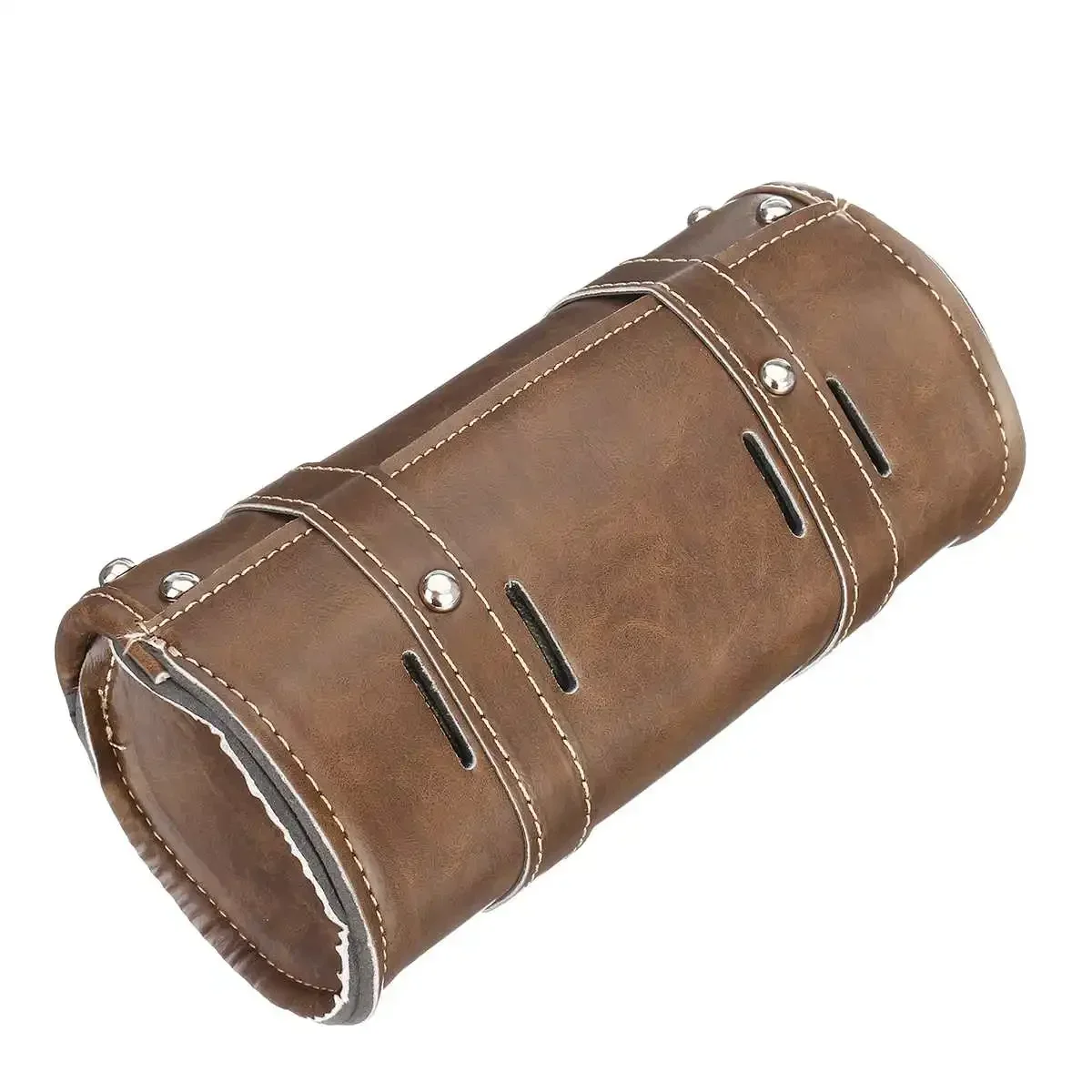 

Водонепроницаемая универсальная мотоциклетная передняя сумка для вилки, седельные сумки из искусственной кожи, боковая сумка для инструментов, сумка для багажа, винтажная коричневая сумка