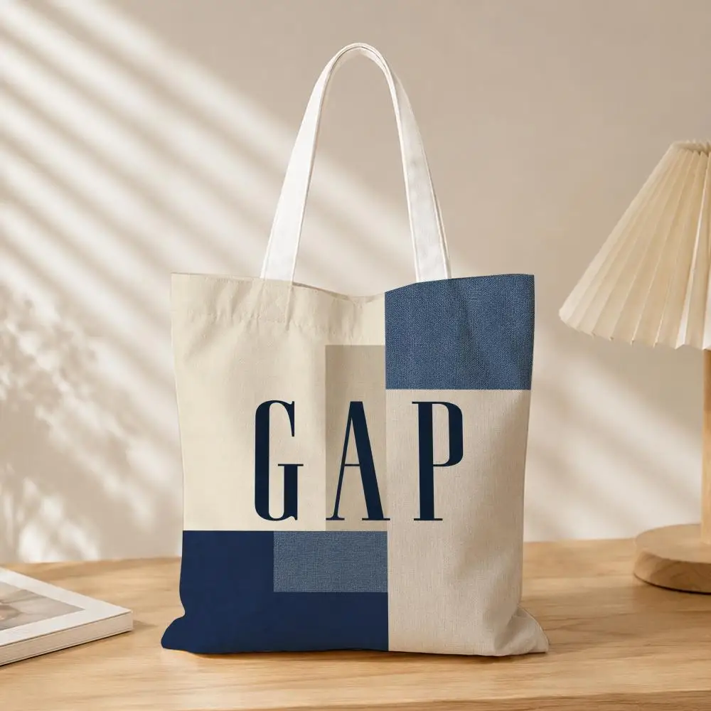 Modemarke G-GAP Aufbewahrungstaschen Canvas-Tasche, geeignet für Arbeit, Schule und tägliche Pendelfahrten, wiederverwendbare Einkaufstasche. – Detail 10