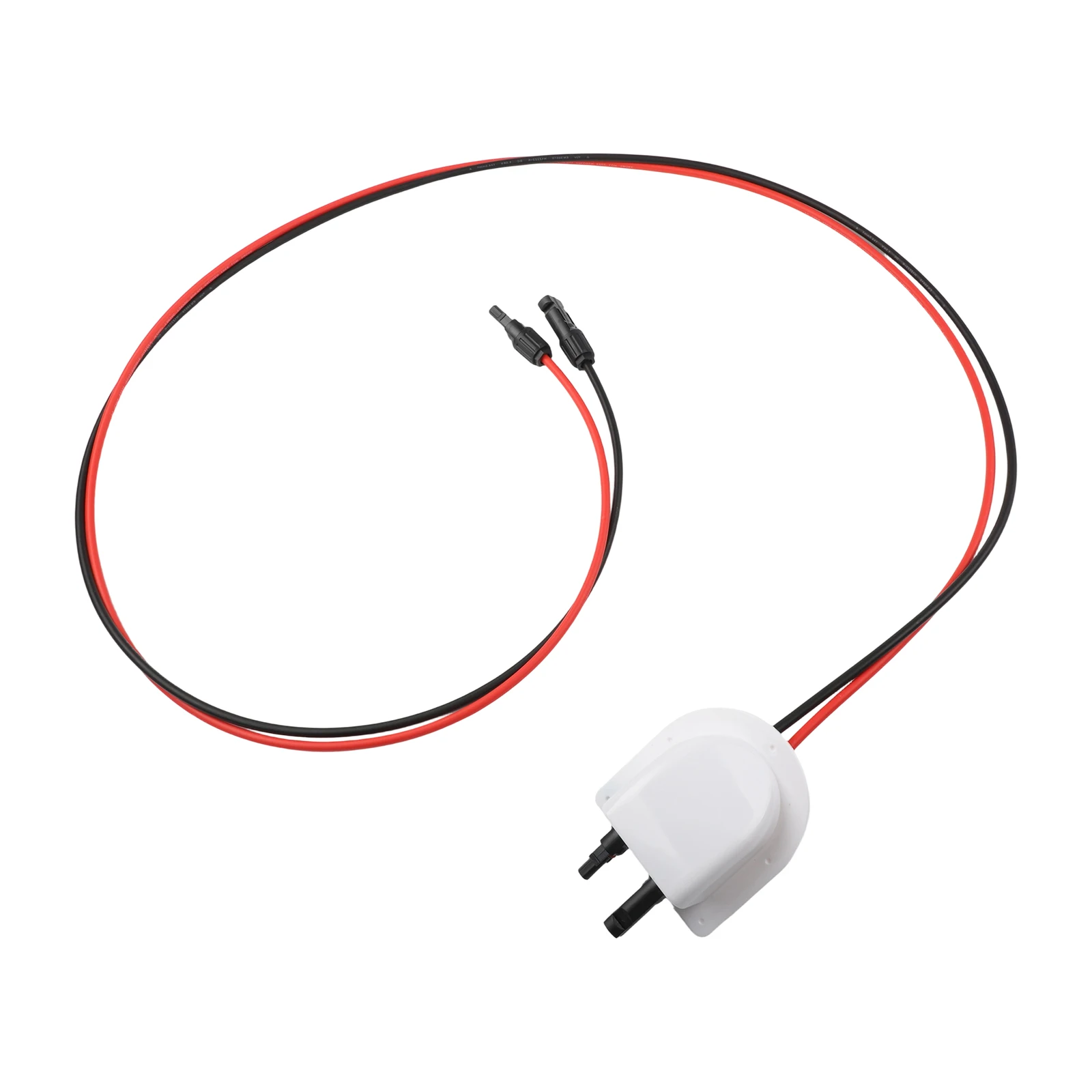 Solar Cable Entry Box with IP68 Waterproof Rating and Pre Assembled Wire for Roof Panel Connections on RV and Other Vehicles