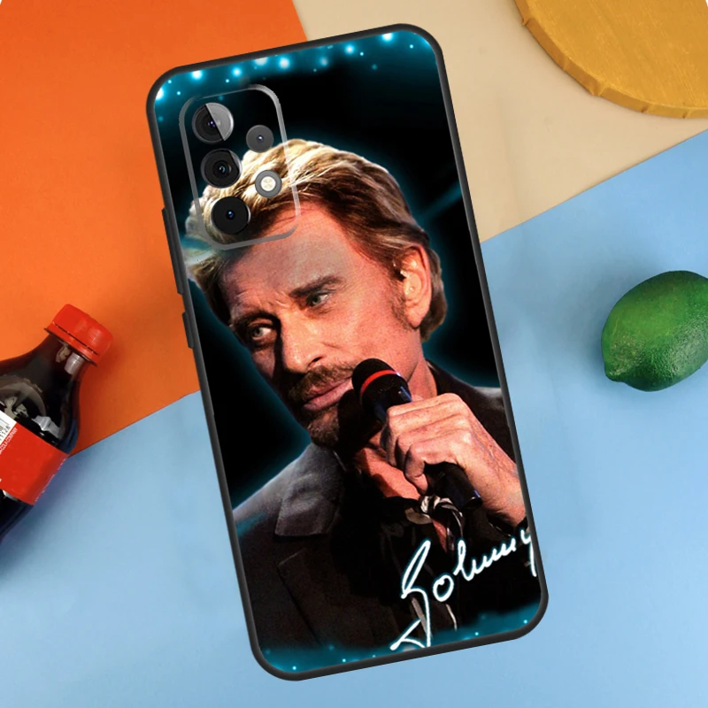 Johnny Hallyday Case For Samsung Galaxy A54 A34 A14 A53 A13 A23 A33 A73 A51 A71 A12 A22 A32 A52 A21S Coque