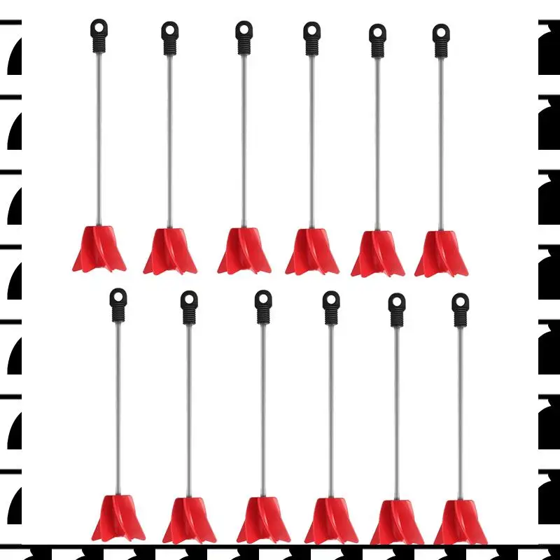 

A44U 12 Pcs 11 Inch Paint Stirrer For Drill Drill Mixer Epoxy Mixer Helix Drill Paint Mixer