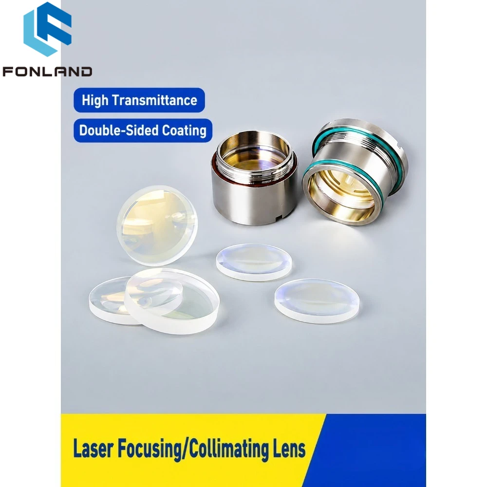 Fiber Laser Collimating Focus Lens D25 D30 F100 F200 F300 F600 F1000 S1 Coating Optical Lens for Platform Welding Laser