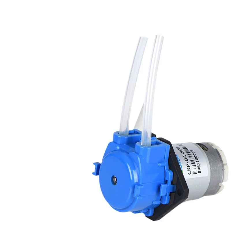 Small Mini Peristaltic Pump DC  12V Micro Self-priming Pump Liquid Pump Aquarium Lab Reversible Metering