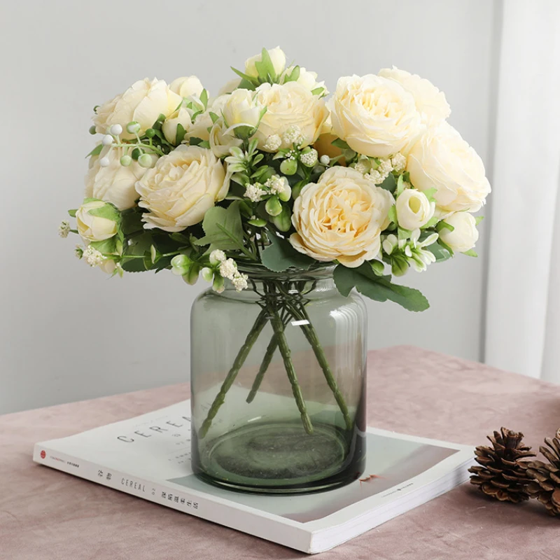 Silk Peony Bouquet 2