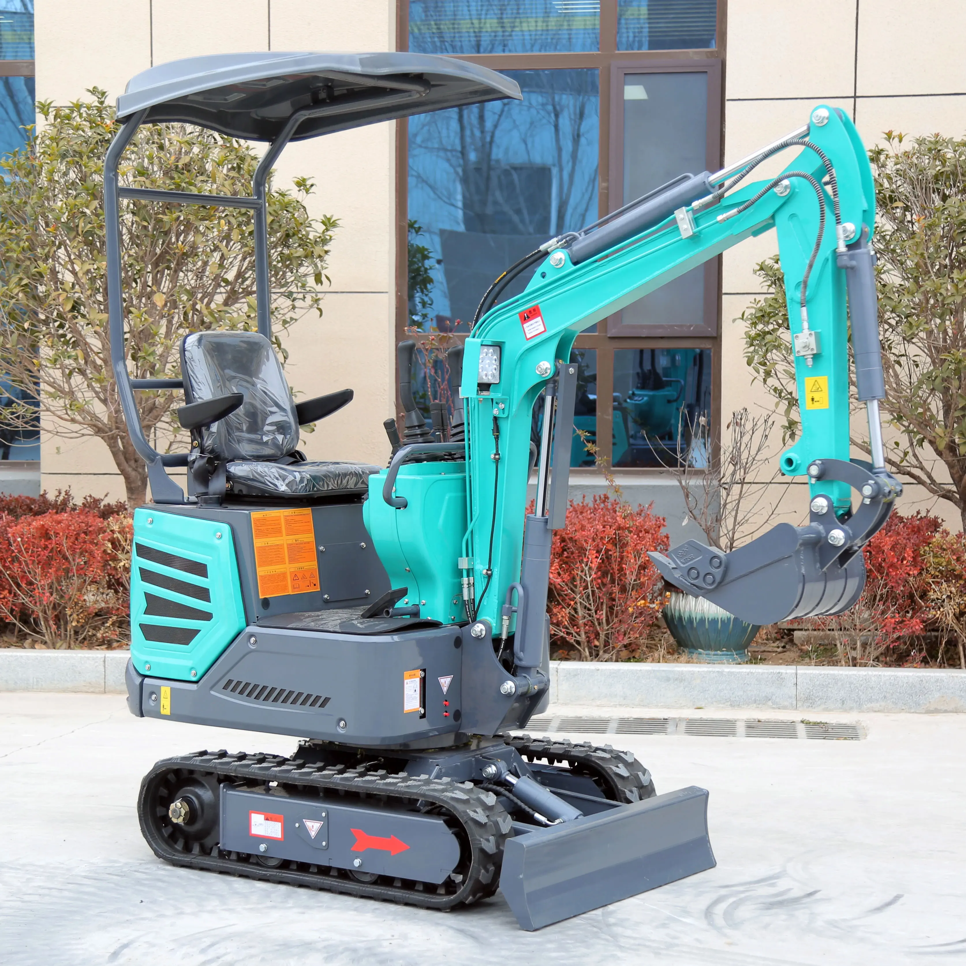 1 Ton 2 Ton 3 Ton 6 Ton Mini Excavator Micro Digger Ground Digger Machine Extremely 12 PLUS