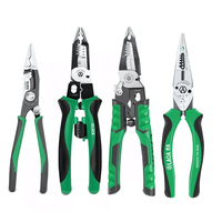 LAOA Multifunctional Electrician Pliers Long Nose Pliers Wire Stripper Cable Cutter Terminal Crimping Hand Tools