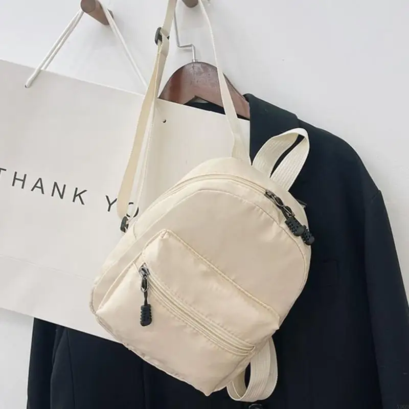 Mochila color sólido X90D Mujeres Solid Mackapsack Mini Mini Viajes