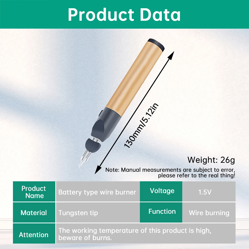 Portable Welding Wax Melt Thread Pen for Jewelry Making