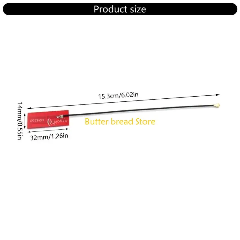เสาอากาศภายในสองวง W89C ที่ได้รับการปรับให้เหมาะสมสำหรับอุปกรณ์ 2.4GHz 5GHz และ 5.8GHz 2pcs
