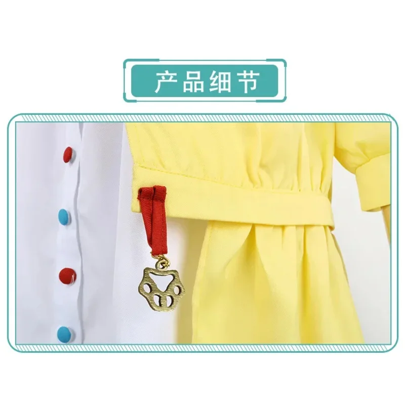 【Wetrose】en Stock perro Inugami Korone disfraz de Cosplay Holo Hololive Vtuber Koronen Doggo DooGGod Kotaro chica conjunto completo peluca
