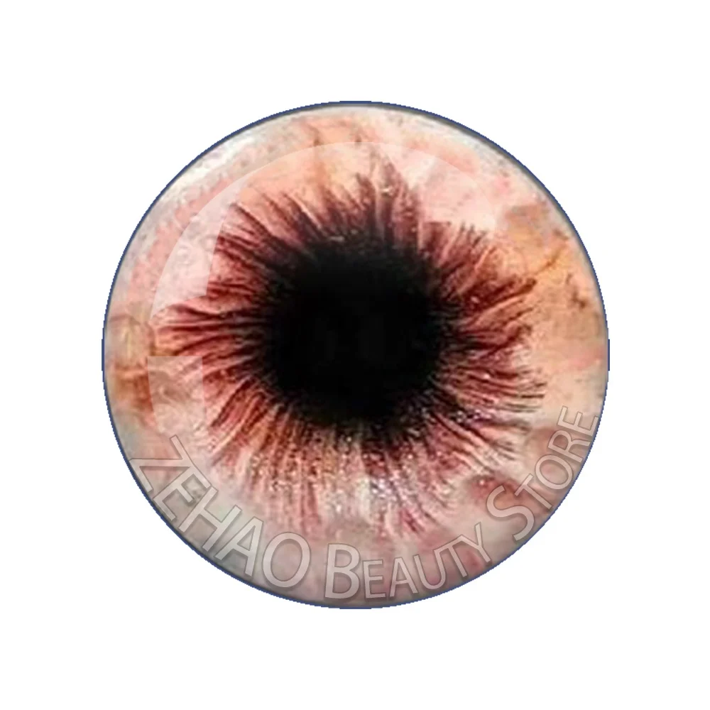 Cool Blyth Doll 12pcs/set Glass Dolls Eye Chip DIY Crafts Eyeballs 10MM-40MM for Blyth Dolls Drop Glue Eye Pupil Girl Toy Eyes G view 6