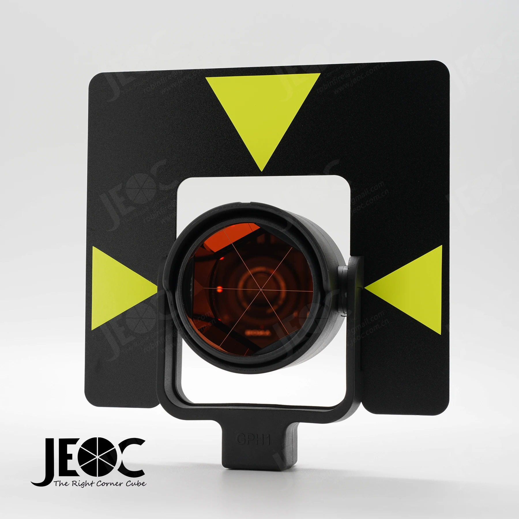 JEOC GPR1+GPH1+GZT4 Reflective Prism, Surveying Reflector for Leica Total Station System Accessories Topography Land