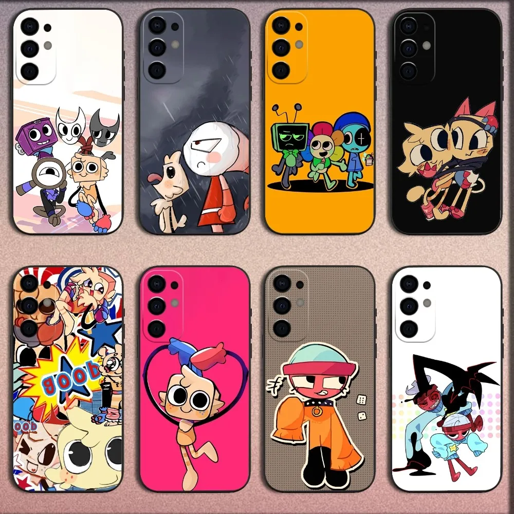 

G-Goob D-Dandys World Phone Case For Samsung S25,S24,S21,S22,S23,S30,Ultra,S20,Plus,Fe,Lite,Note,10,9,5G Black Soft Cover