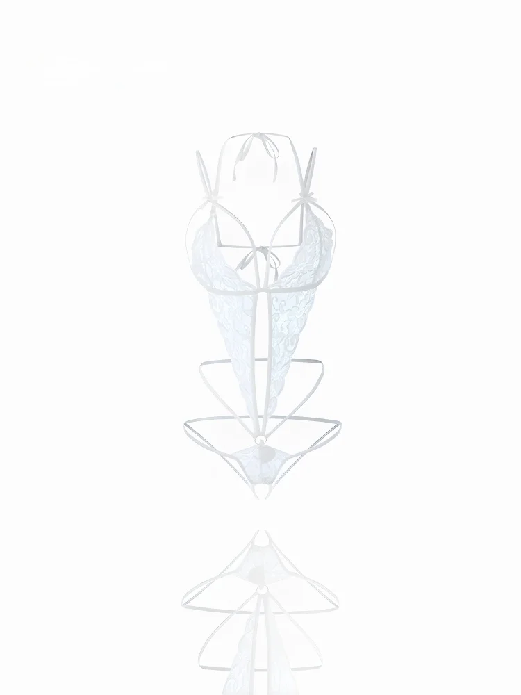 

Оригинальный дизайн, сексуальная кружевная комбинезон, ночная рубашка, женские белые весенне-летние брюки с высокой талией, удобная одежда