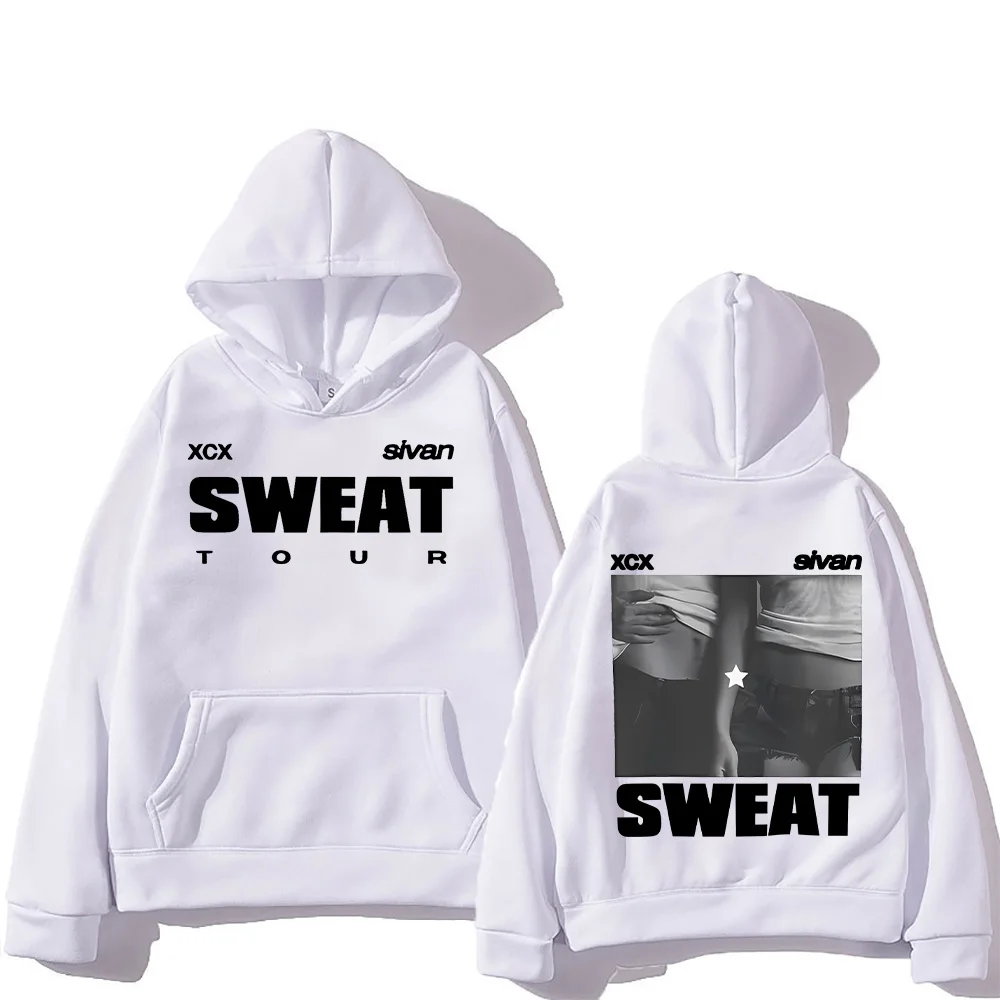 Retro Funko Pop Sweatshirts Charli XCX and Troye Sivan Sweat Tour Hoodies Unisex New Clothing  Autumn Winter  Pullovers Fashion