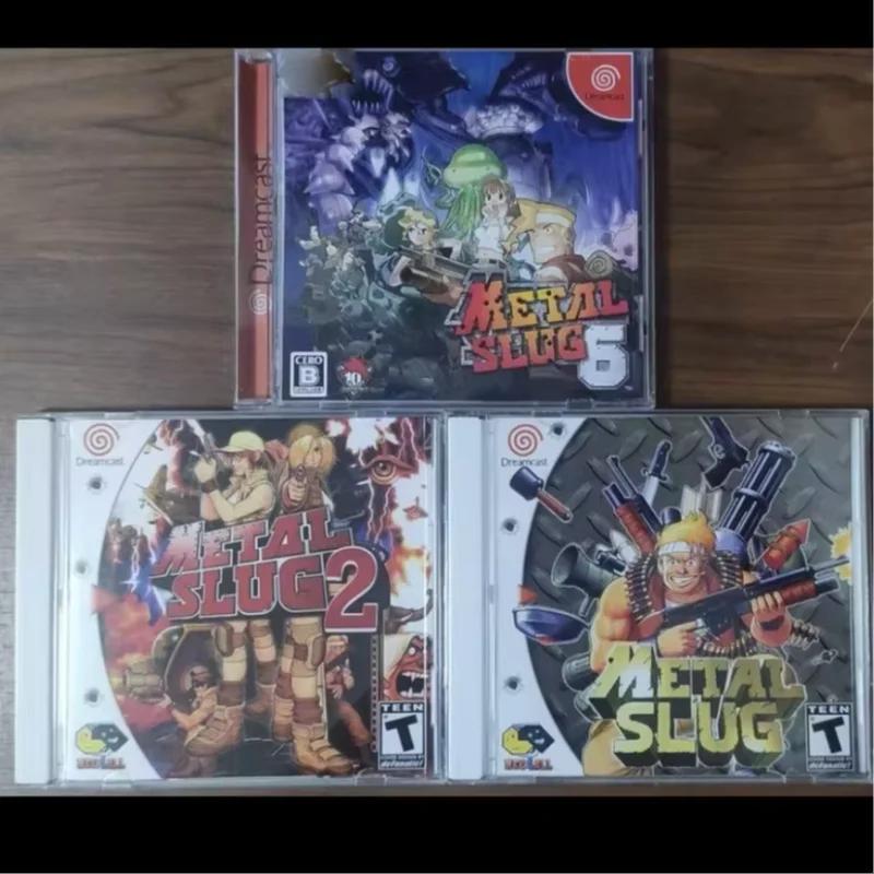 

Dreamcast metalslug Series Copy Game Disc Replica Unlock DC Game Console Retro Video Game Direct Reading Game