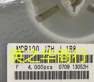 

30 шт. оригинальный новый чип-резистор MCR100 JZH J 1R8