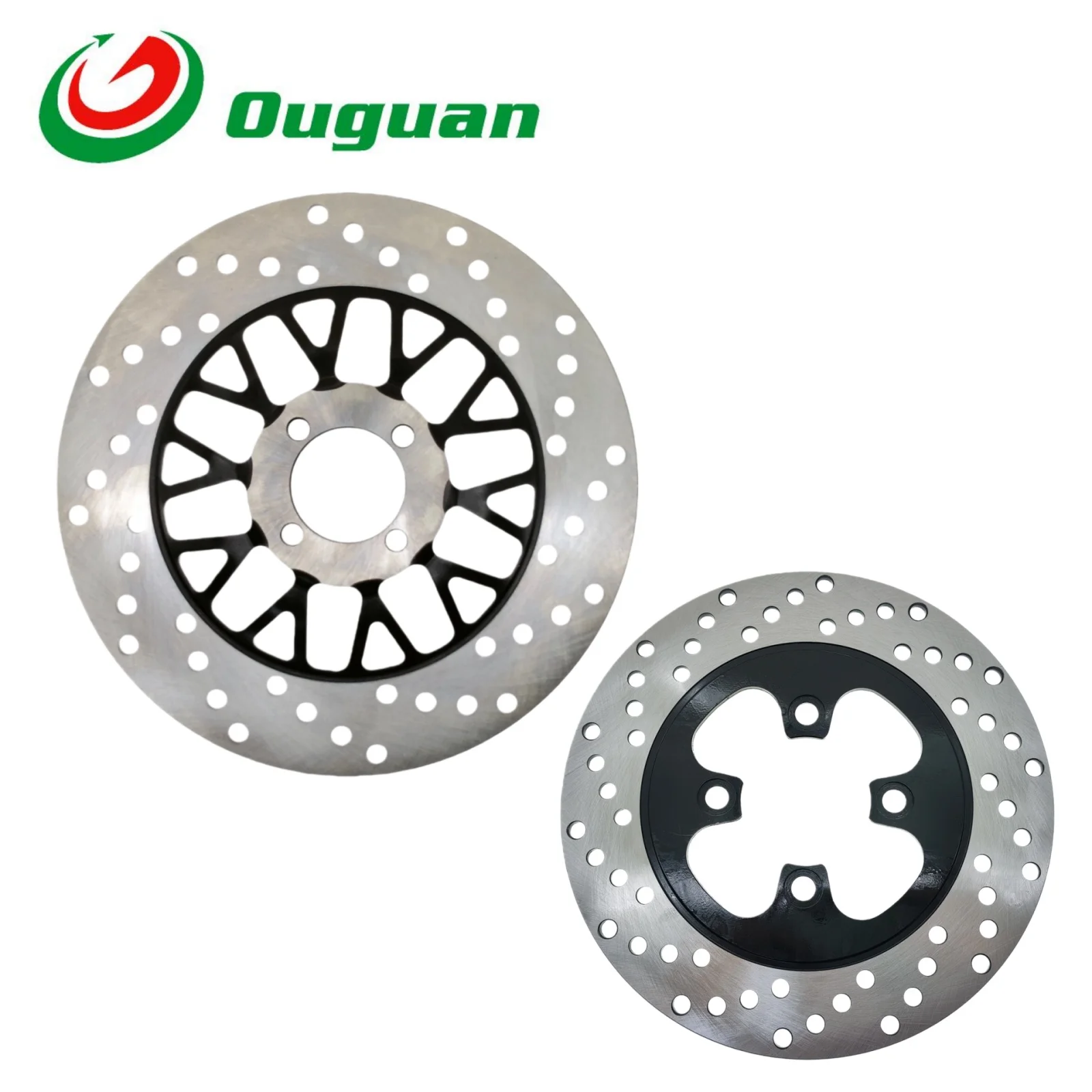 

ouguan 264.5mm/220mm for GY200 GY 200 200cc Front Rear Brake Disc Rotor Pad Motorcycle Replacement Parts