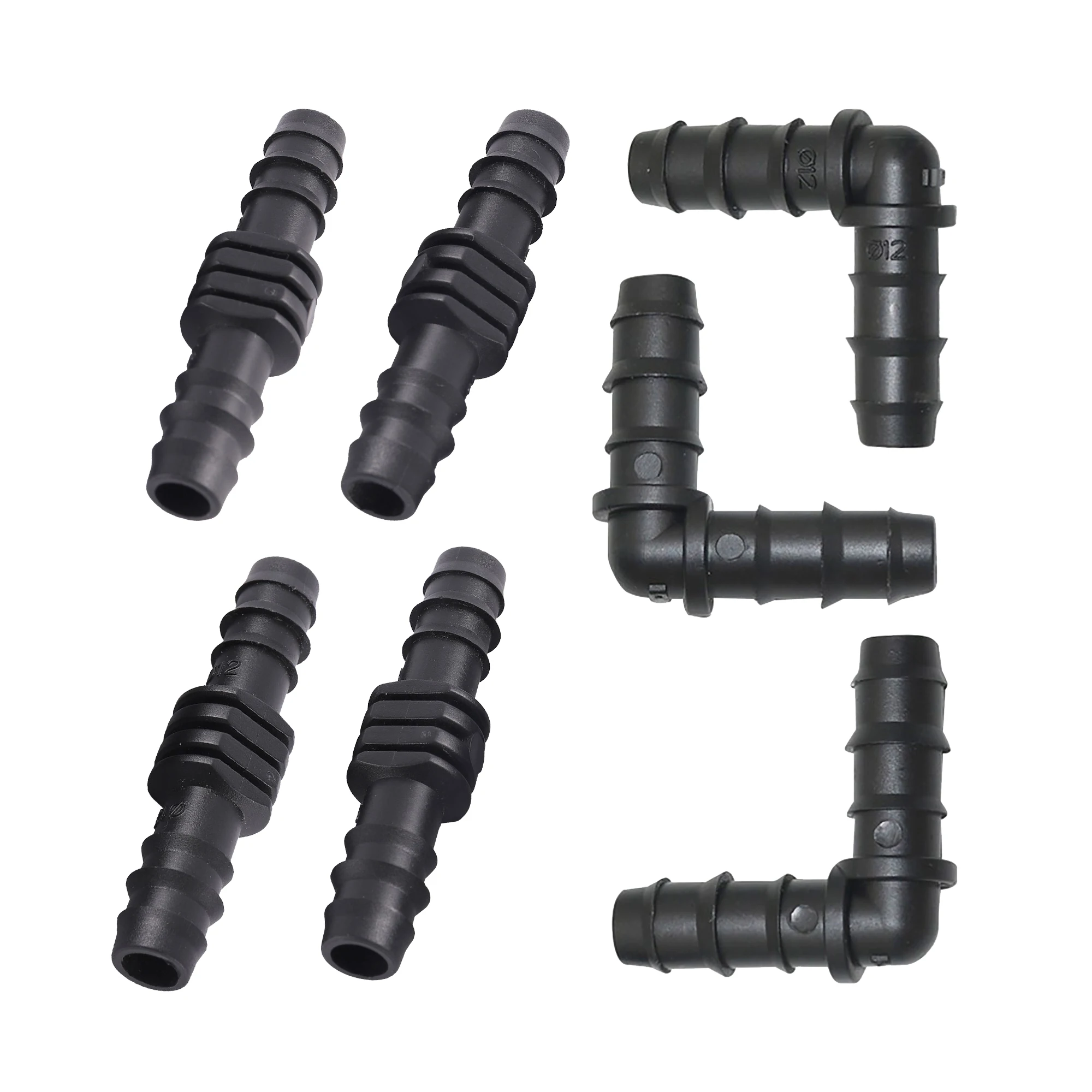 DN12 Elbow connector Garden Accessories Agriculture tools Drip irrigation system Pipe fitting for 8/11mm hose 40 Pcs