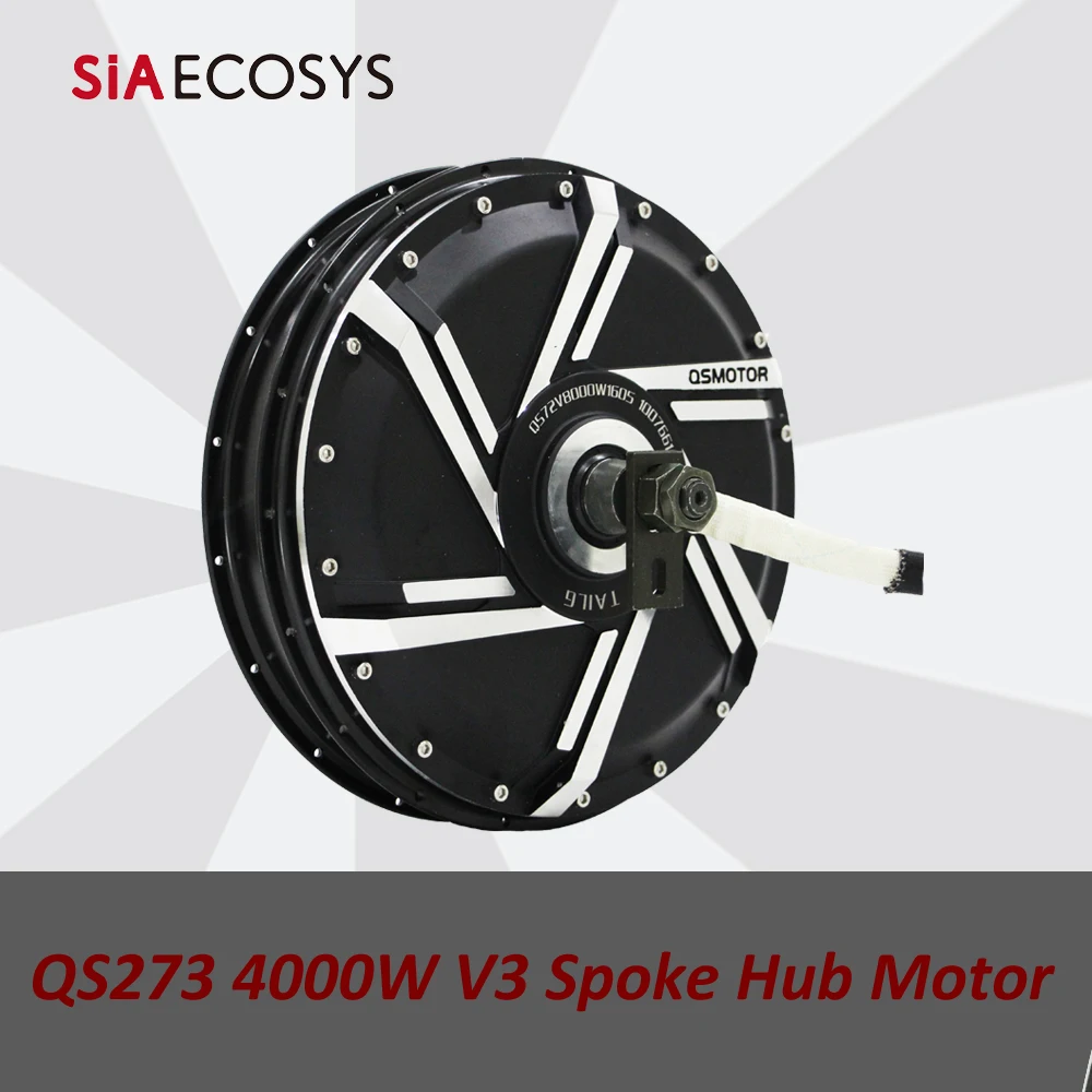

QS Motor 273 4000W V3 Spoke Hub Motor For Electric Motorcycle