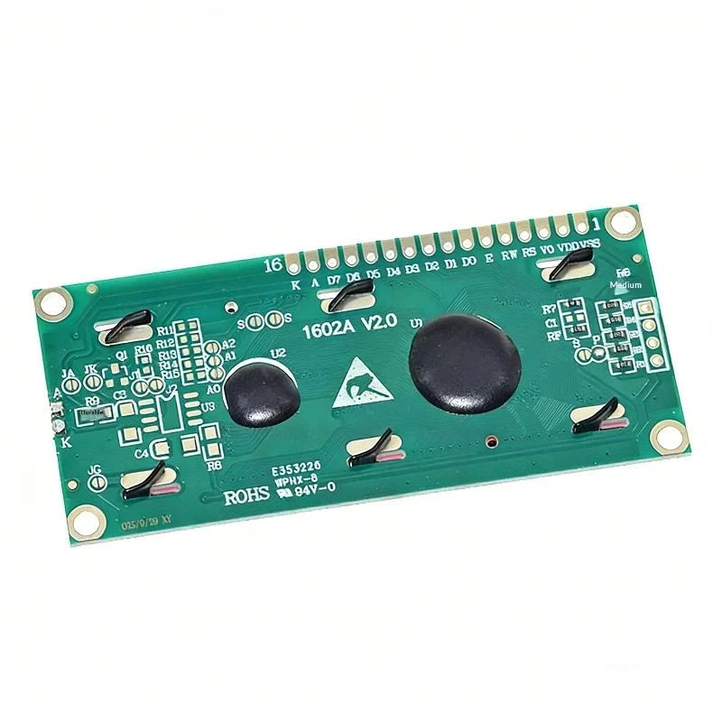 NEW SALE 1Pcs LCD 1602 Blue Green Screen 16x2 Character LCD Display Module DIY Accessories LCD1602 Module