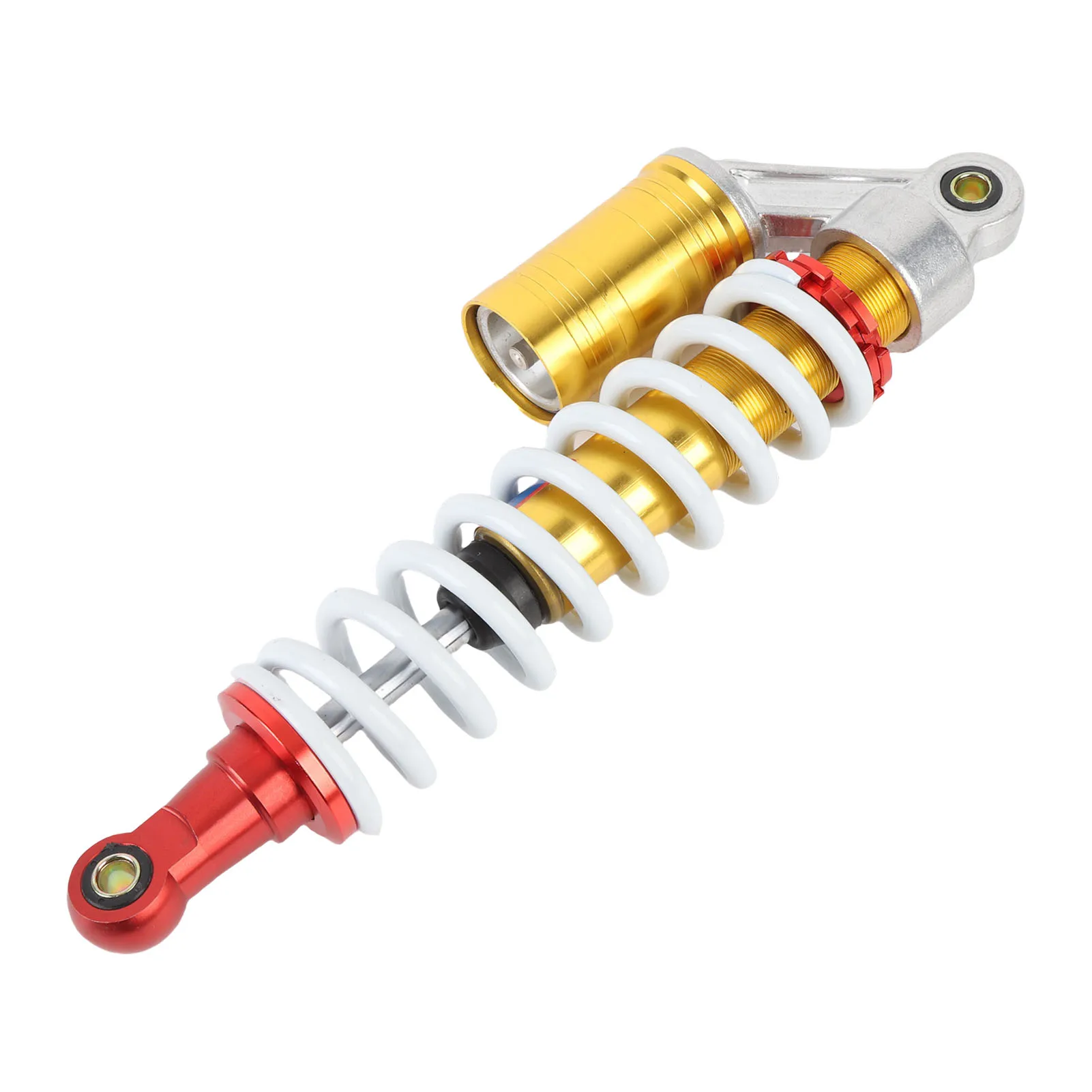 

Motorcycle ATV Adjustable Shock Absorber 350mm 13.78in Adjustable Spring Shock Damper for ATV Quad Dirt Bike Go Kart Scooter