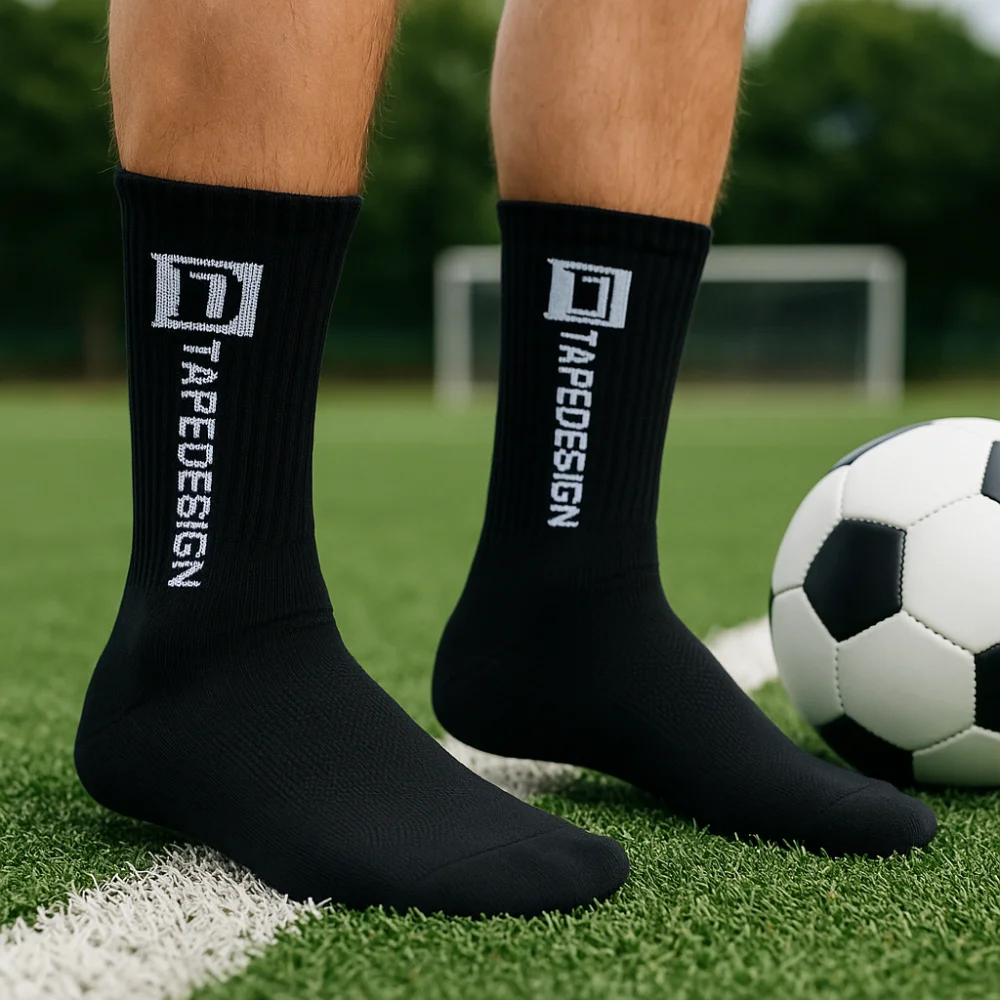 

5/6 Pairs Comfortable Dispense Soccer Tube Socks Breathable Non Slip Men Sports Sock Football Cotton Mid Calf Socks Hiking