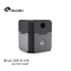 Bykski PWM Automatic Speed D6 Pump DC12V for PC Water Cooling System Maximum Flow Lift 5 Meters 1000L/H B-UL-D6-X-V3