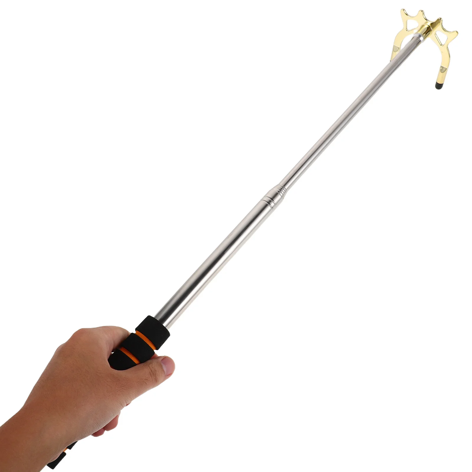 

Retractable Pool Cue Bridge Stainless Steel Telescopic Snooker Bridge Stick Detachable Pool Cue Rest Table Accessory