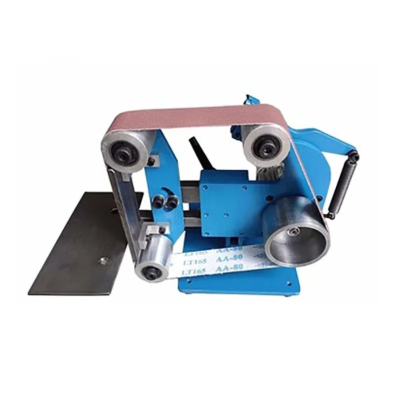 110V/220V Small Multifunctional Belt Sander Grinding Machine Abrasive Belt Machine Sandbelt For Vertical And Horizontal Use 750W