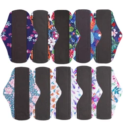 10pc Reusable Menstrual Panties Pads Monthly Period Gaskets Women's Washable Sanitary Napkin Lady Menstrual underwear Cloth Pads