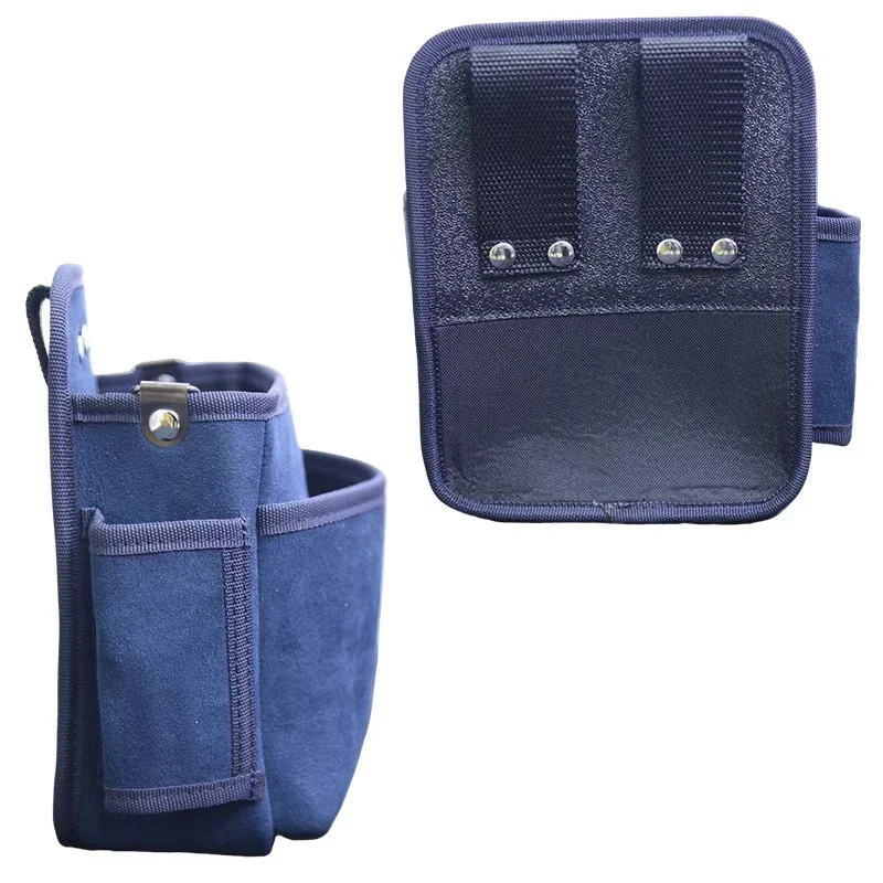 Electrician's Snag Tool Belt Pack Suede Cozy Fabric Spacious Convenient Interior Portable Eye-catching Wear Damage Resistance