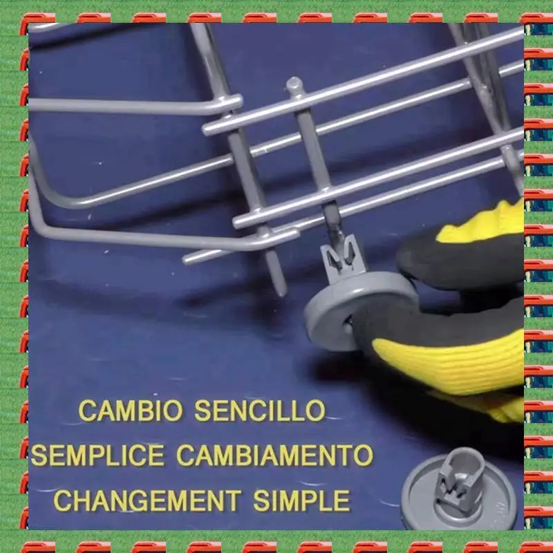 

ABMO 8 шт. колесо корзины для посудомоечной машины Aeg Favorit Privileg Zanussi, комплекты посудомоечных машин, аксессуары