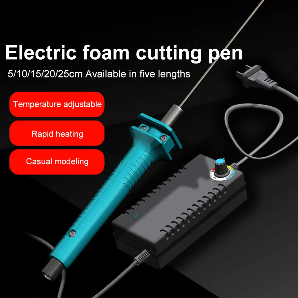 Electric Foam Cutter Polystyrene Styrofoam Knife Hot Wire Foam Cutting Pen Portable Styrofoam Cutting Tools Styrofoam Cutting