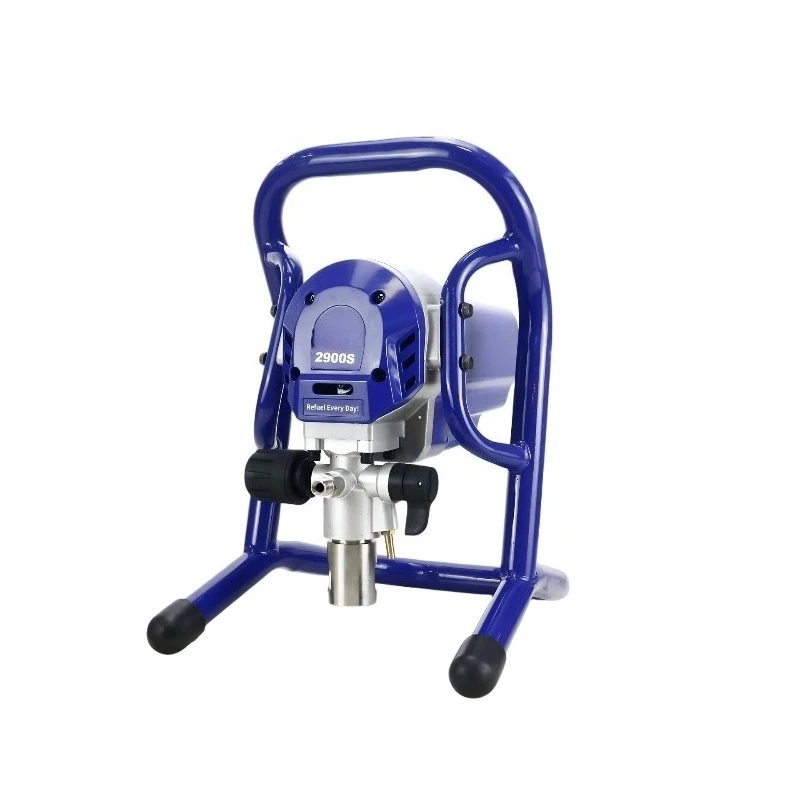 2900S High Pressure Plunger Sprayer Stainless Pump Body Auto Shut Off Wearproof Polymer Seal Industrial Painting Equipment