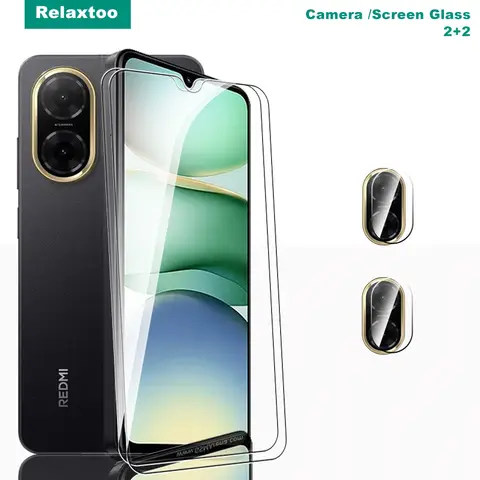4in1 Camera Lens Glass Screen Protectors For Xiaomi Redmi A5 4G RedmiA5 Redmy A 5 5A Eur/Global 2025 Protective Glass Film Cover