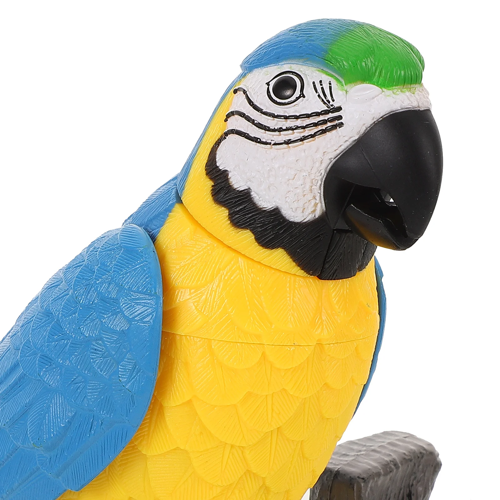 Oiseau à battre activé par le mouvement interactif, pour enfants en bas âge, Simulation électrique, perroquet robotique, intérieur et extérieur