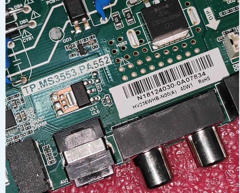 Free shipping!  TP.MS3553.PA552   Three in one TV motherboard test good  for hv236whb-n00  24pfl3603 f7
