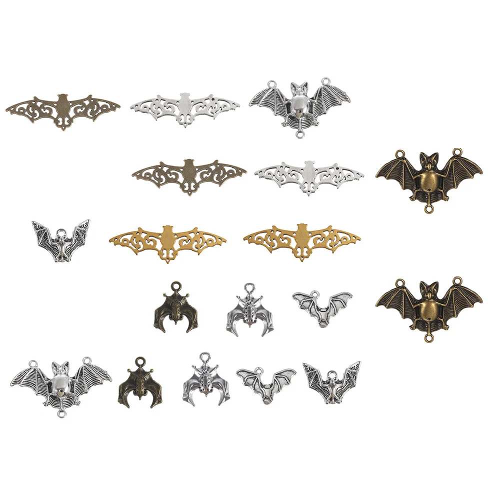 

36 Pcs Diy Accessory Pendant Alloy Jewelry Accessory DIY Material Gold Retro Necklace Bracelet Earring Supply