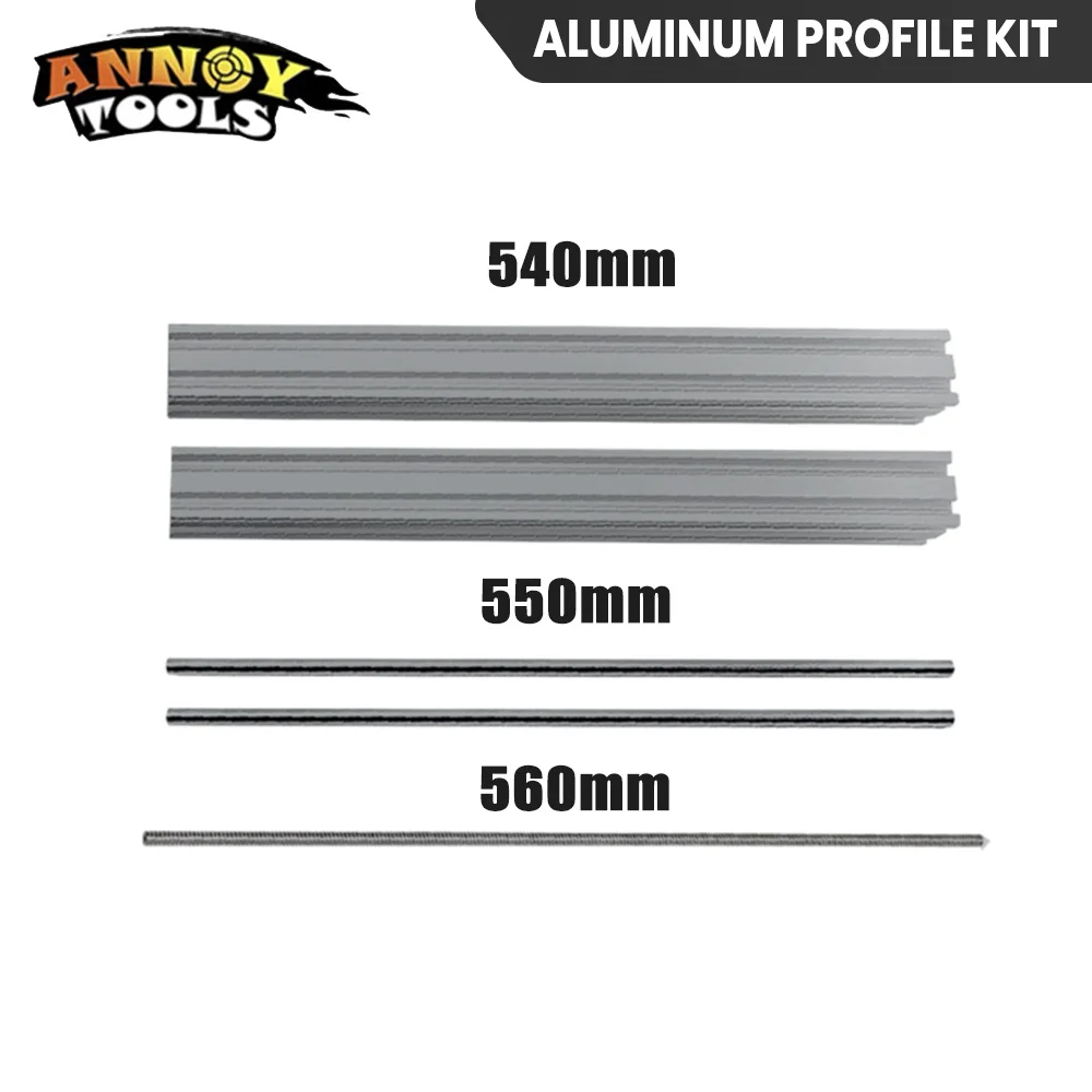 3018plus Upgrade Kit, 3018 to 3040, Y-AXIS Extension Rail Kit, 12mm Optical Axis ,15180 aluminum plate