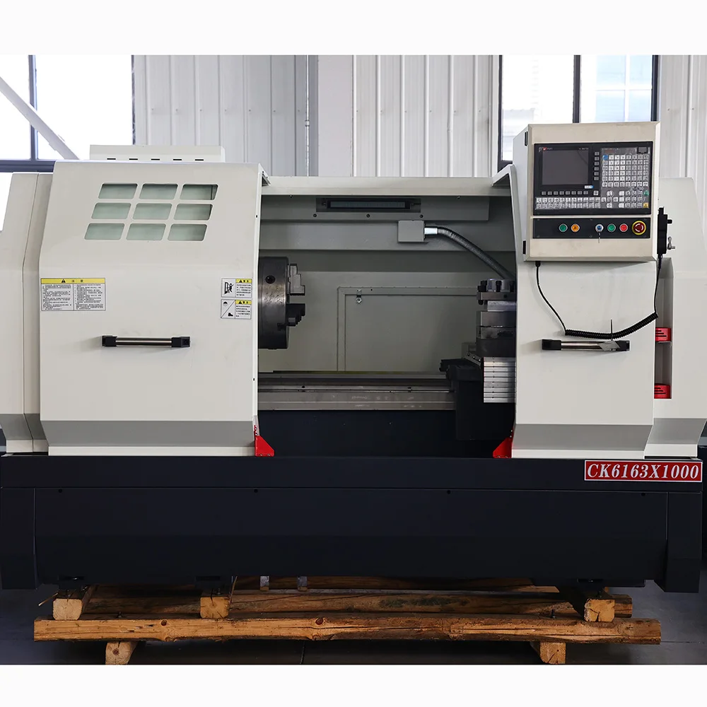 Heavy Duty CNC Flat Bed Lathe for Shaft and Disc