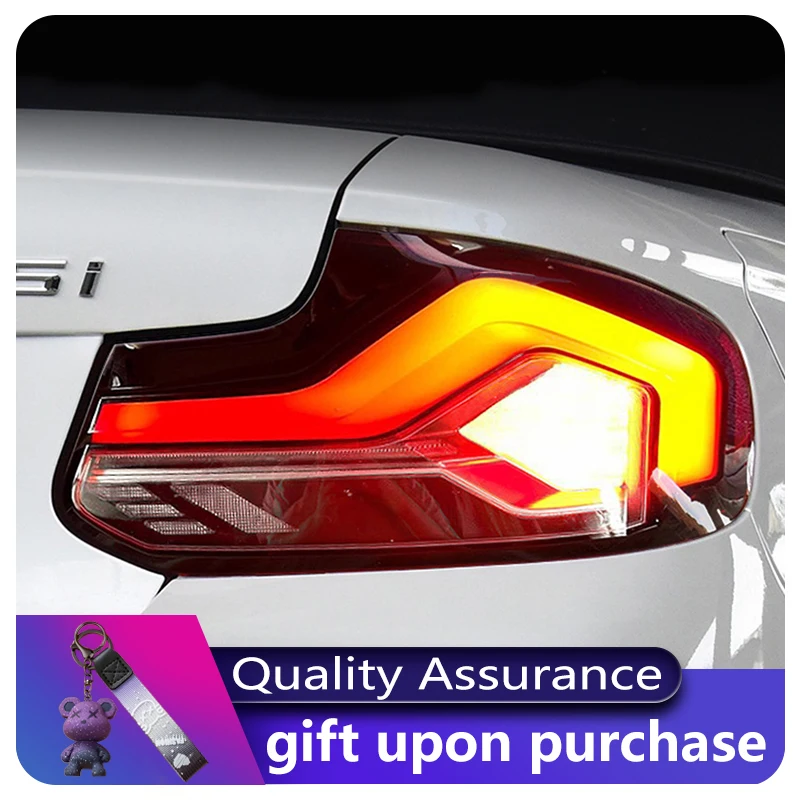 Car Accessory Taillight Styling FOR BMW 2 Series 2014-2021 F22 F22 218i 220i 225 M2 Tail Light DRL Rear Lamp LED Configure Auto