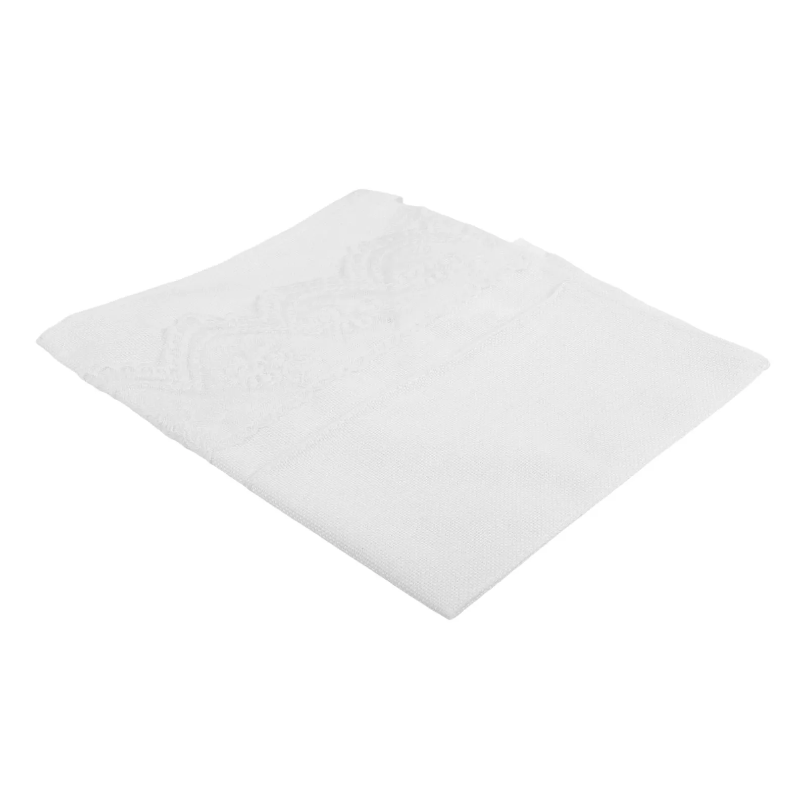 For Home Radiator Cover with Classic Lace Embellishment - Spun Linen Fabric Ensures Heat Dispersion and For Protection