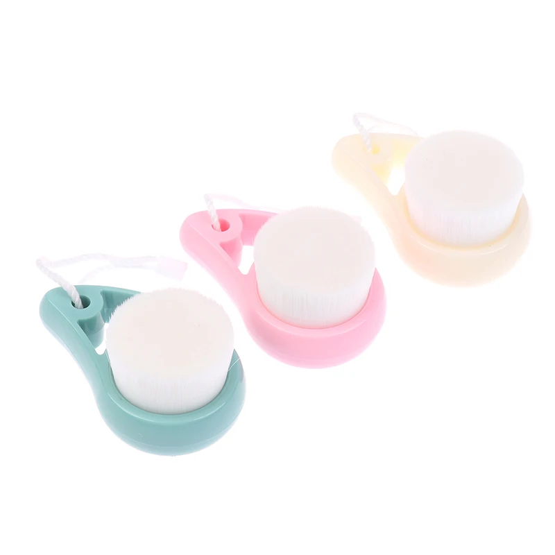 Body Exfoliating Blackhead Deep Cleansing Shower Facial Cleansing Brush Wash Face Brush Skin Care Tool Massage Scrubber