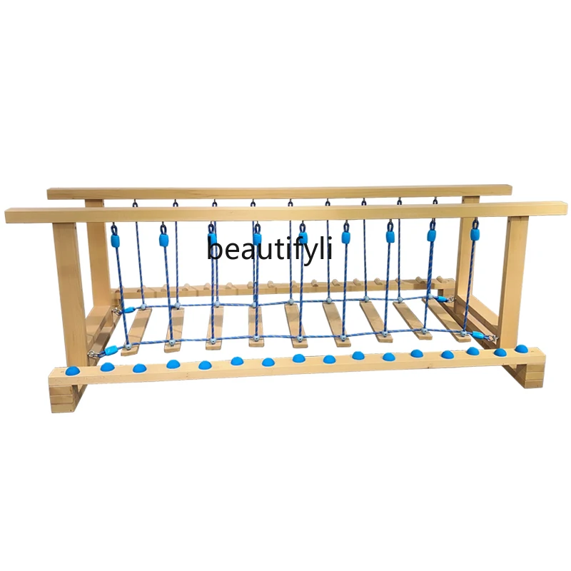 

vestibular shaking balance thrilling single-plank bridge sensory integration training multi-functional indoor toy combination