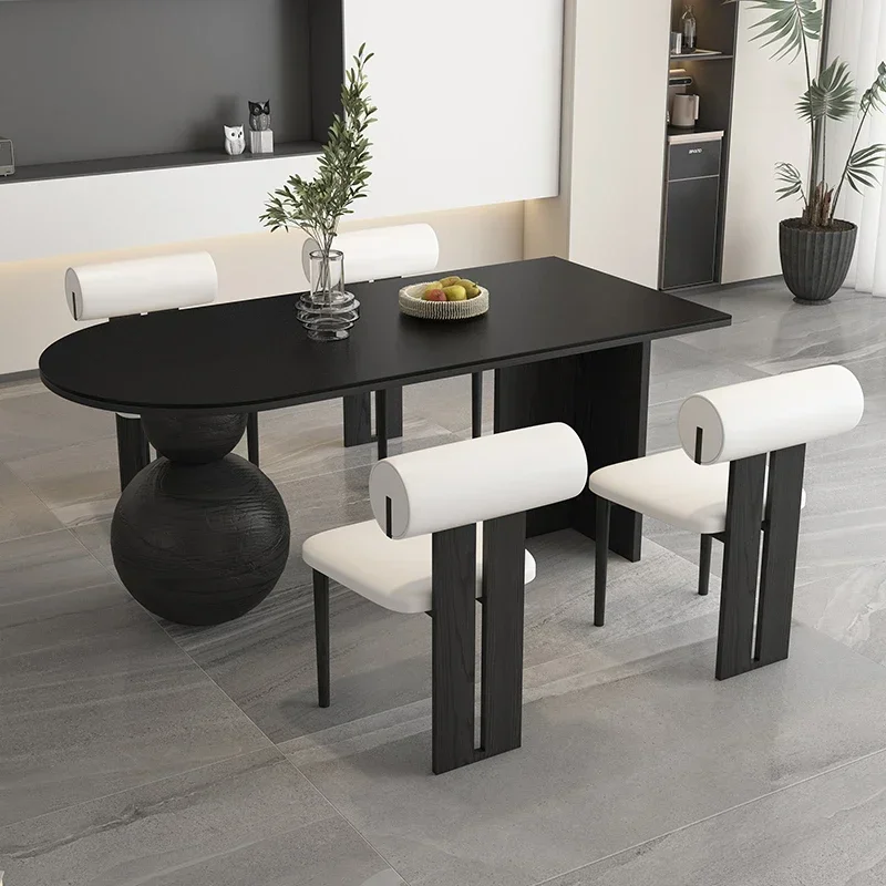 

Mahjong Restaurant Dining Table Designer Salon Living Room Nordic Dining Table Lounge Aesthetic Juegos De Comedor Home Furniture
