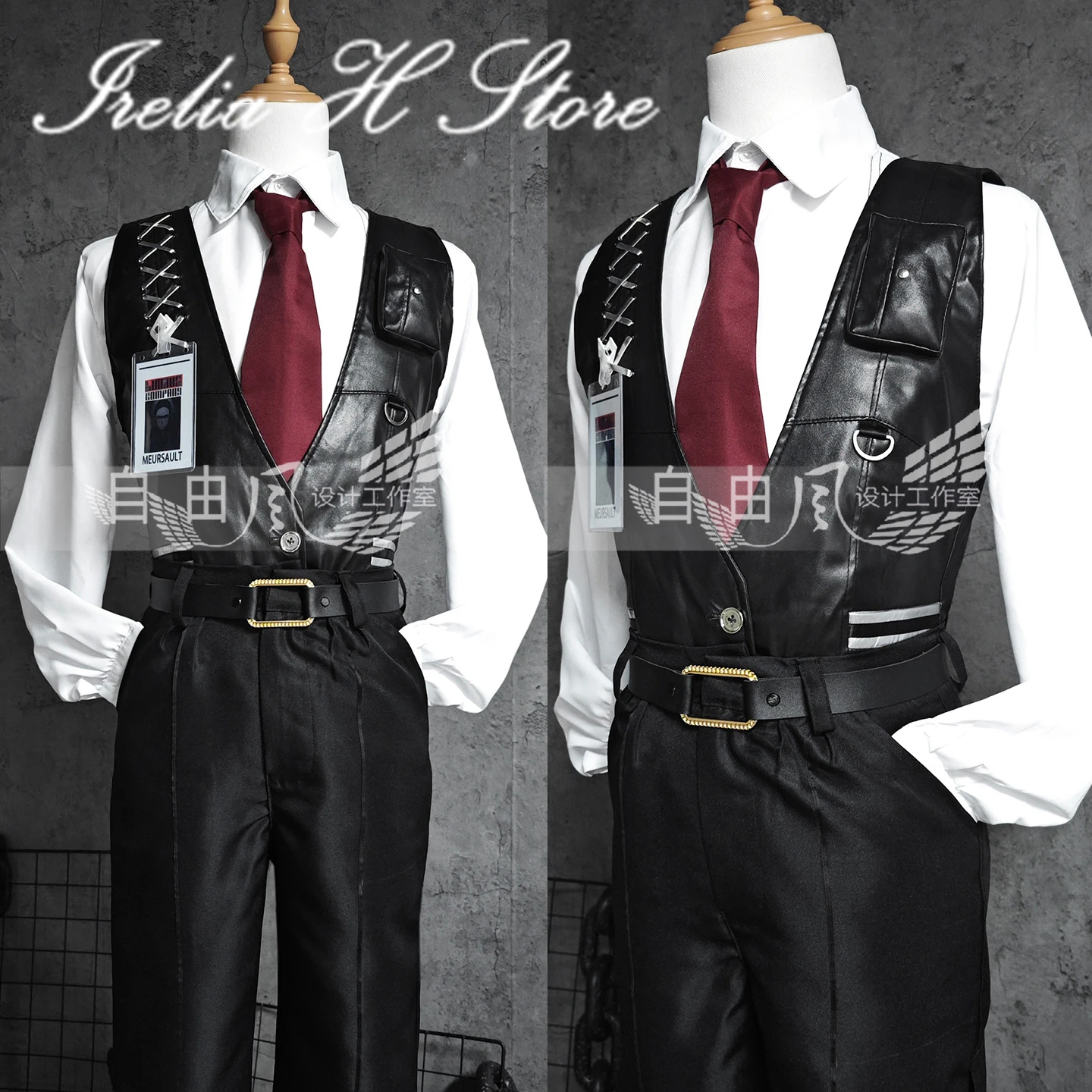 

Irelia H Store Limbus Company Meursault Cosplay Costume halloween cosplays for women trench custom size made